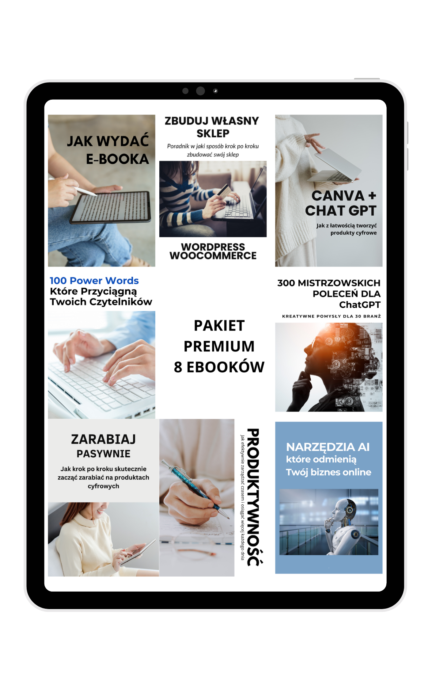 PAKIET PREMIUM - 8 Ebooków