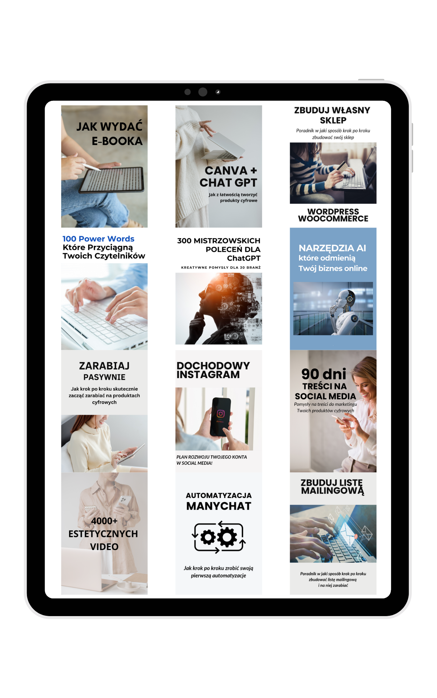 PAKIET EKSPERT - 11 Ebooków + 4000 estetycznych video