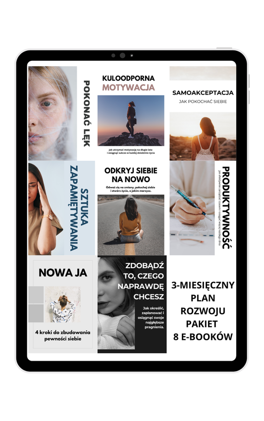 3-MIESIĘCZNY PLAN ROZWOJU - 8 Ebooków